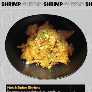 Hot &amp; Spicy Shrimp - Juicy shrimp packed with bold Korean heat!