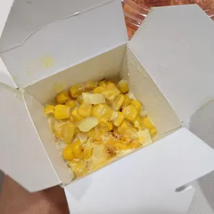 Cheese corn $6