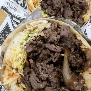 Bulgogi Steak Burrito (IG: @206foodie)