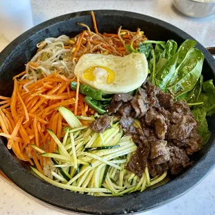 Bulgogi Hot Stone Bibimbap