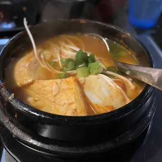 Soft Tofu Stew Dinner