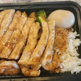 Terayaki. Chicken With added shrimp