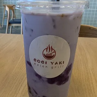 Ube Taro Milk Tea