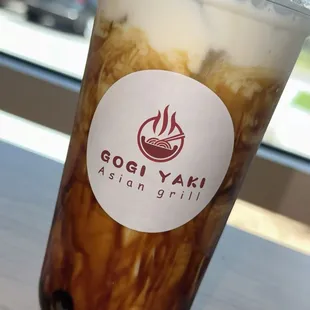 Brown sugar, milk, Boba tea 100/10!!!