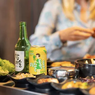 Tok Tok Pineapple Spritzer and Soju