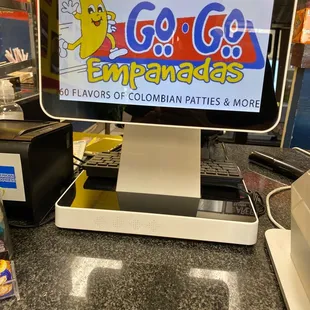 a sign for the store