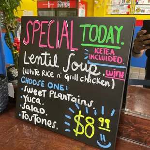 First time here! Ready to eat.