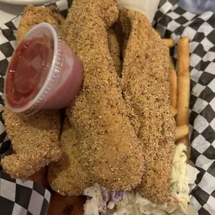 Cornmeal Fried Catfish