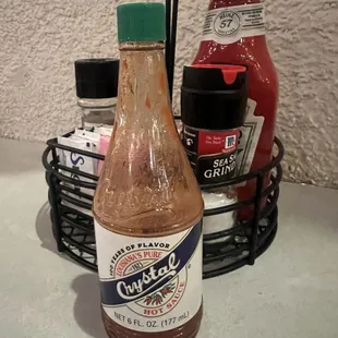 At least they have real Louisiana Hot Sauce !!!!