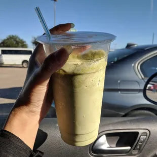 Green Tea Latte Ice