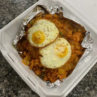 Kim Chee Spam Fried Rice