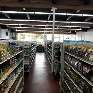 a grocery store aisle