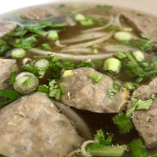 Beef Meat Balls Pho