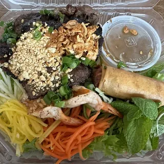 Grilled Prawn and Pork Vermicelli Salad