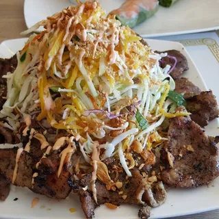 Grilled Pork Mango Salad