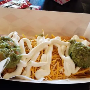 3 rolled tacos for $4.99.  Great value..