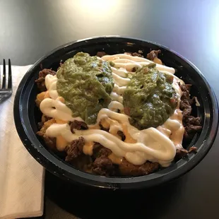nachos, food