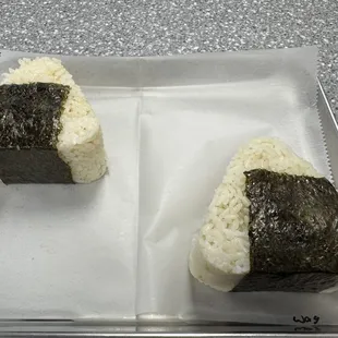 Massive Pork and Wagyu Onigiri
