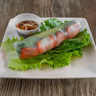 Avocado Strawberry Spring Roll