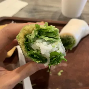 Crispy Tofu Avocado Roll