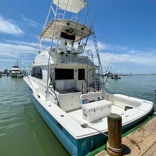 The 46 ft Bertram.