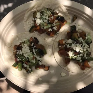 Vegan tacos are amazing!