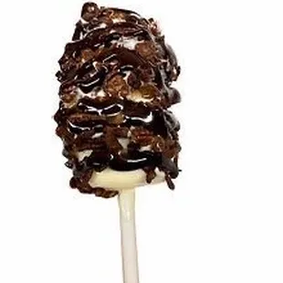 Chocolate banana pop