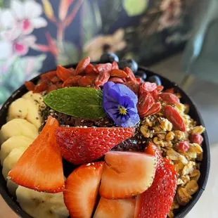 Berry Açaí Bowl, delicious &amp; filled with a variety of flavors!