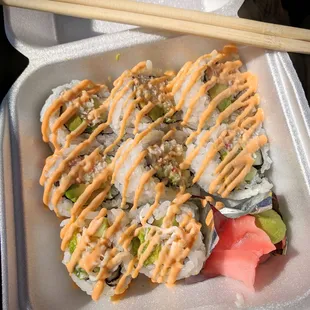 California Roll w/ spicy mayo