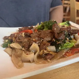 Drunken Noodle with Beef