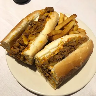 Spicy Ethiopian Cheese Steak