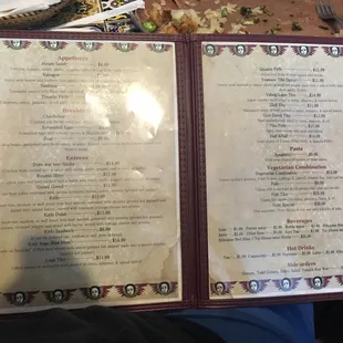 The menu was not detailed enough for me considering its my first time having Ethiopian.