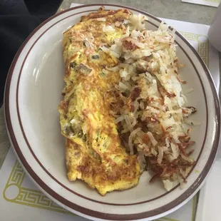 Meat Lover s Omelette All Day Breakfast