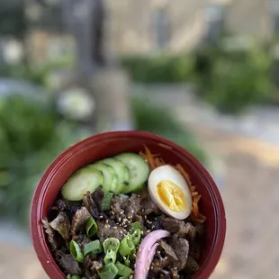 Gyudon beef