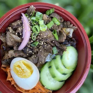 Gyudon Beef rice Bowl
