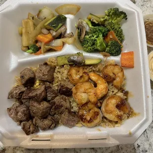 Steak &amp; Shrimp Combo