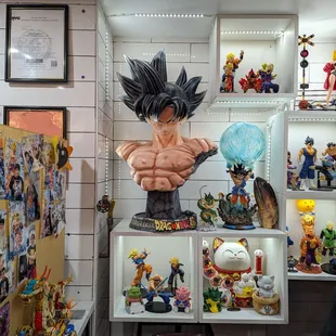 The Goku Bust and other Collectibles
