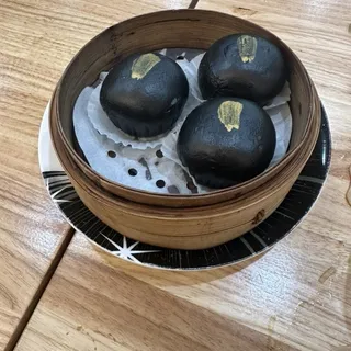 #A15. Black Gold Lava Buns (3)