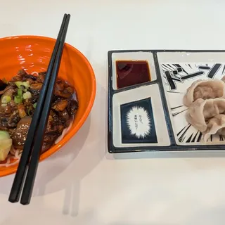 #N03. Pork and Cabbage Dumpling Noodle Soup ( 5)