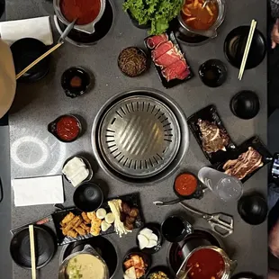 Kbbq and hot pot