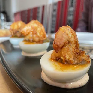 a plate of food on a table