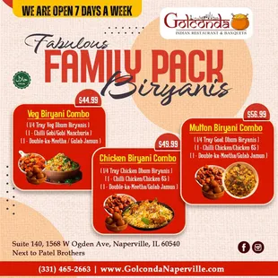 Friday Family Pack Special