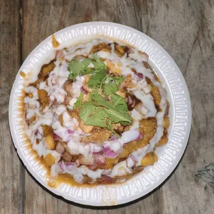Samosa chaat