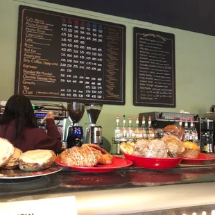 Pastry counter