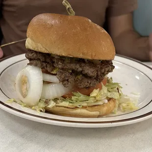 Single Smash Burger