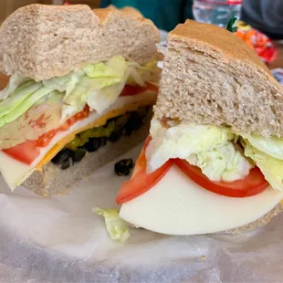gold camp cafe - delicious half loaf sandwich - 2022