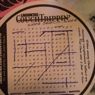 It's all fun and games until you can't find a word.