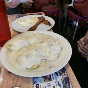 Biscuits and gravy