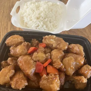 Honey chicken