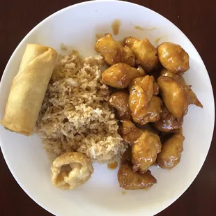 Orange chicken